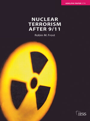cover image of Nuclear Terrorism after 9/11